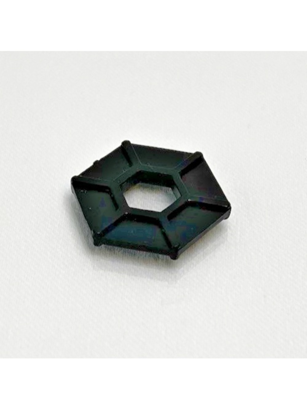 Fireball Island 1986 Board Game Black Token Hexagon Replacement Part x1